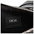 DIOR - Borsa a tracolla Dior Messenger Pouch in tela jacquard Dior Oblique nera Nero - vista 6