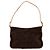 Céline CELINE - Sac à épaule Celine en daim empreinte monogramme triomphe marron vintage - vue 3