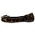 Sapatilhas Prada em pelo de vitelo com estampado de leopardo e ornamentos de cristal Marrom - vista 3