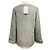 Autre Marque forte_forte Waffelstrick-Cardigan mit Taschen Grey Grigio Melange Grau - Ansicht 3