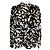 Autre Marque forte_forte Ink Multi Le Stampe Velvet Shirt Blouse Multiple colors