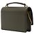 Autre Marque Borsa a tracolla Sunset Mini in pelle di vitello monogrammata verde Saint Laurent con catena - vista 2