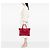 Borsa Tote Gucci Guccissima grande rossa Rosso - vista 6