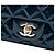 Bolsa Tiracolo Chanel Mini Rectangular Classic Patent Single Flap Azul - vista 5