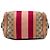 Borsa Boston Satchel Gucci Small GG Canvas Web Joy Beige - vista 3