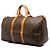 Mala de Viagem Louis Vuitton Monogram Keepall 50 Castanha Marrom - vista 2