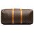 Mala de Viagem Louis Vuitton Monogram Keepall 50 Castanha Marrom - vista 3