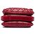 Borsa a tracolla Chanel Medium Quilted Lambskin 3 Accordion Flap Rossa Rosso - vista 3