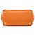 Prada Small Canvas Canapa Logo Tote Satchel Orange - Ansicht 3