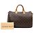 Borsa Boston Louis Vuitton Monogram Speedy 35 Marrone - vista 7