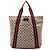 Gucci GG Canvas Web Tote Beige