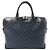 Borsa Louis Vuitton Oliver Damier Cobalt in Nero x Blu Navy N51199