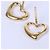 Elsa Peretti Tiffany & Co Orecchini Tiffany Open Heart Jewelry 750(YG) 2.6g D'oro - vista 4