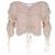 Autre Marque Alice McCall Top Like A Woman Beige Dorado