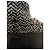 Autre Marque Abrigo largo de lana tweed en espiga Exaltation Negro Blanco - vista 15