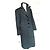 Autre Marque Abrigo largo de lana tweed en espiga Exaltation Negro Blanco - vista 17