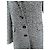 Autre Marque Abrigo largo de lana tweed en espiga Exaltation Negro Blanco - vista 8