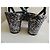 Chanel Slingback Tweed e Paillettes Argentate 38.5 Nero Silver hardware - vista 5