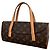 Louis Vuitton Sonatine Monogram Handtasche Braun