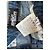 Jeremy Scott Saia de Denim Patchwork Azul Estampa de leopardo - vista 3