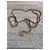 Cinto Colar Chanel Logo CC Cristais Arco-íris Multicor Dourado - vista 11