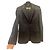 Burberry Blazer mit schwarzem Lederbesatz - Ansicht 2
