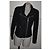 Golden Goose Bikerjacke aus schwarzer Wolle - Ansicht 2
