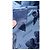 Longchamp Roseau Saco Cabas Couro Efeito Croco Azul escuro - vista 5