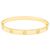Bracciale Cartier, "Love" classico, oro giallo.