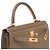 Hermès Borsa HERMES Kelly 25 in Pelle Étoupe - 103939 Taupe - vista 6