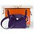 Hermès Borsa HERMES Lindy in Pelle Violetto - 103922 Porpora - vista 2