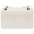 Borsa CHANEL Timeless/Classique in Pelle Bianca - 103935 Bianco - vista 4