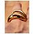 Thierry Mugler Anillo Mugler dorado - vista 5