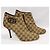 Gucci GG Canvas Stiefeletten Braun Beige - Ansicht 5