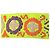 Pañuelo de seda Hermès Twilly Kelly En Perle H Logo Naranja Púrpura Amarillo - vista 6