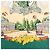 Hermès Pañuelo de seda Hermes Carré 90 Sanssouci Palace Roja Dorado Verde - vista 2