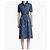Altuzarra Kieran Kleid aus Denim Blau - Ansicht 5