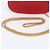Borsa a tracolla con catena 2-Way Gucci Bamboo Rosso - vista 3