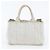 Tote Prada Canapa Triangle Logo 2-Way Shoulder Bag Brown - view 4