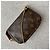 Louis Vuitton Mini Pochette Accessoires Monogram Marrom - vista 8