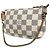 Louis Vuitton Mini Pochette Accessoires Damier Azur Blanco Azul
