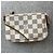 Louis Vuitton Mini Pochette Accessoires Damier Azur Blanco Azul - vista 2