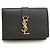 Autre Marque SAINT LAURENT Origami Tiny Wallet Black