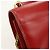 Autre Marque Borsa a tracolla Saint Laurent in pelle di vitello rossa Rosso - vista 8