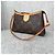 Louis Vuitton Mini Pochette Delightful Monogram Marrone - vista 2