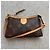 Louis Vuitton Mini Pochette Delightful Monogram Marrone - vista 5