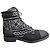 Robert Clergerie Batik Canvas Ankle Boots Black