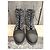 Robert Clergerie Batik Canvas Ankle Boots Black - view 2