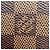 Louis Vuitton Mini Pochette Accessoires Damier Ebene Marrone - vista 12