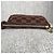 Louis Vuitton Mini Pochette Accessoires Damier Ebene Marrone - vista 8